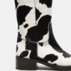 Riggs Black Cow Print Riggs Black Cow Print