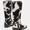 Riggs Black Cow Print Riggs Black Cow Print