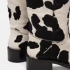 Riggs Black Cow Print Wide Calf Riggs Black Cow Print Wide Calf