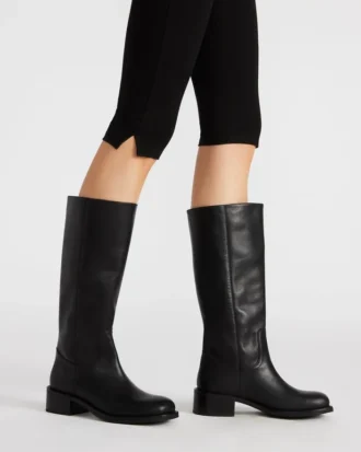 Riggs Black Leather