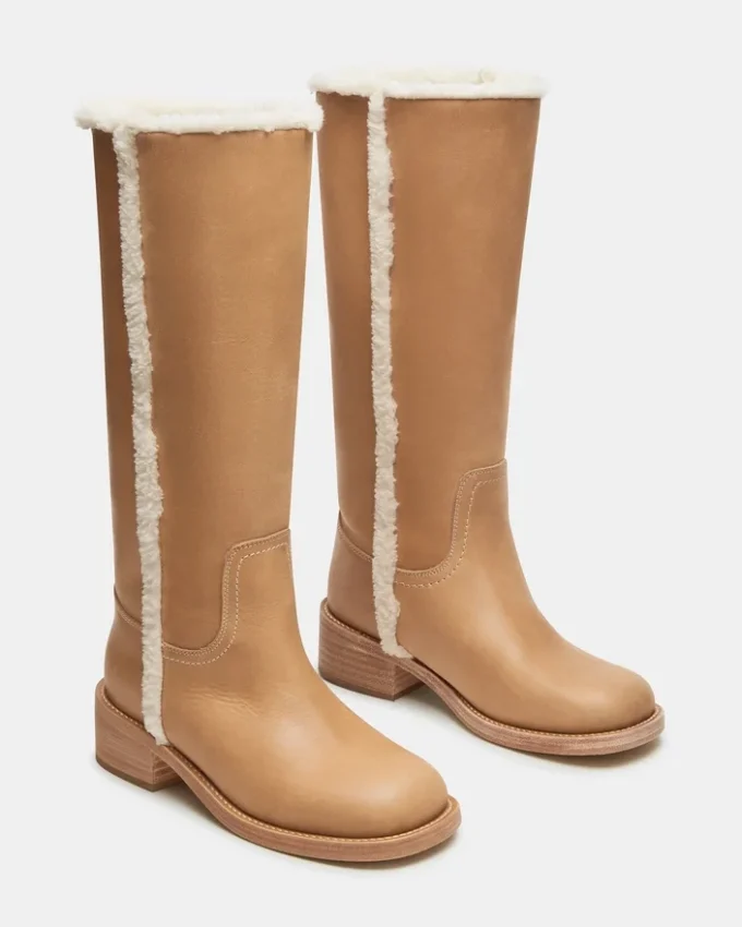 Riggs Faux Fur Banana Leather
