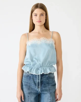 Roan Top Dusty Blue