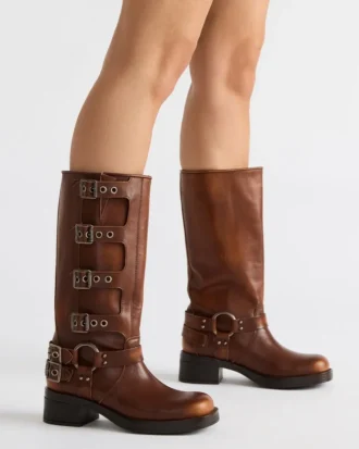 Rocky Cognac Distressed