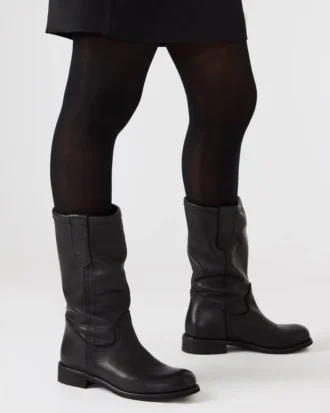 Ruben Black Leather