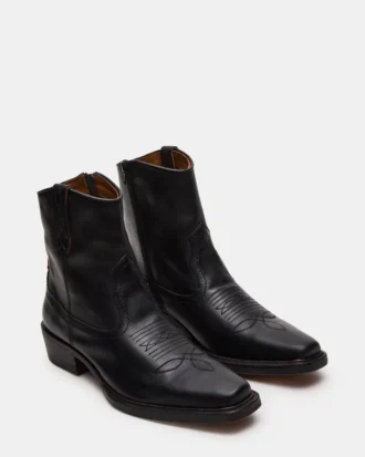 Sanderson Black Leather