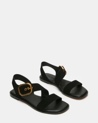 Sayer Black Suede