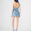 Sheila Dress Teal Paisley Sheila Dress Teal Paisley