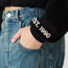 Sm Logo Hoodie Black Sm Logo Hoodie Black
