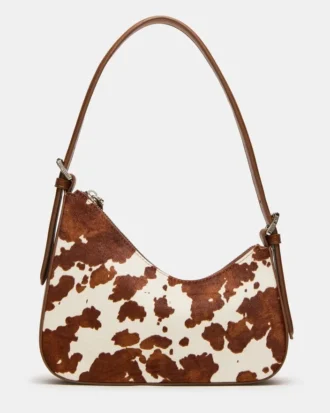Smith Bag Brown Cow Print