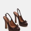 Sofie Brown Satin Sofie Brown Satin