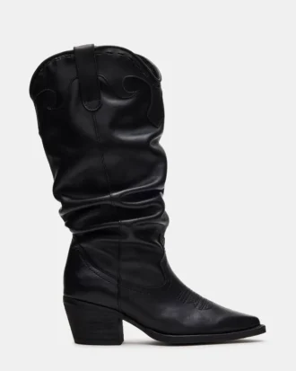 Stage Black Leather