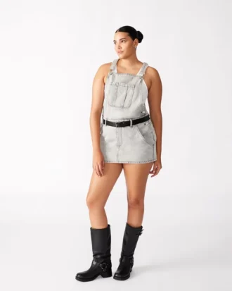Tamia Dress Light Grey