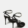Tia Rhinestones Black Satin Tia Rhinestones Black Satin
