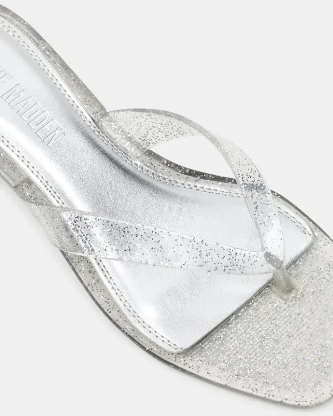 Tracie Jelly Silver Glitter