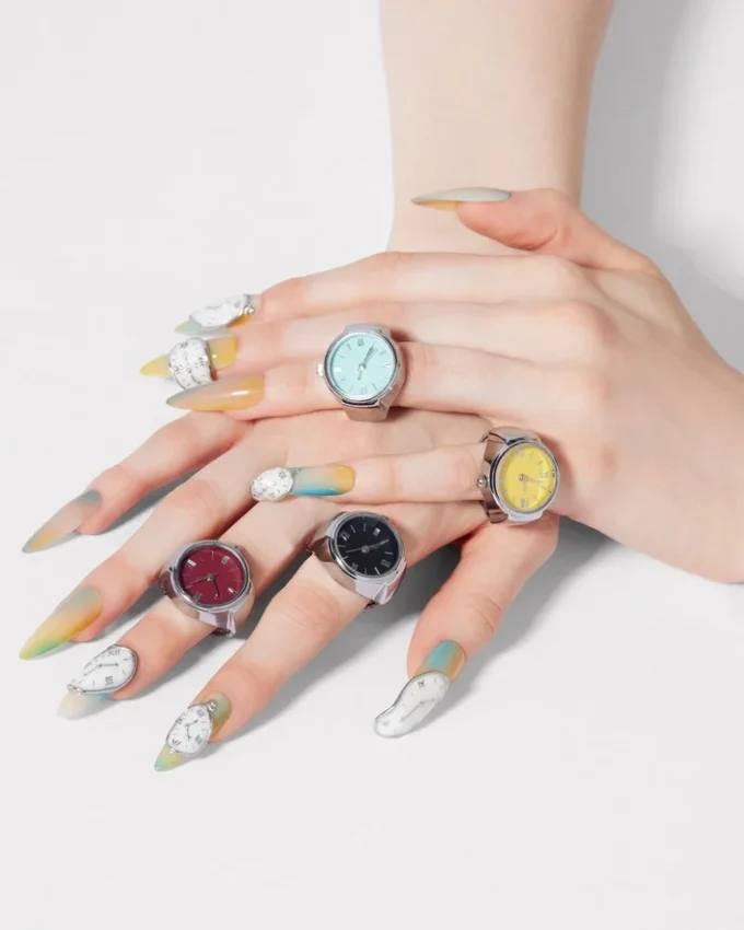 Watch Ring Black Watch Ring Black