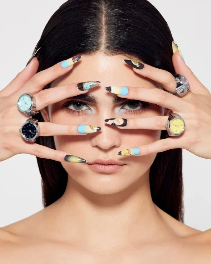 Watch Ring Blue Watch Ring Blue