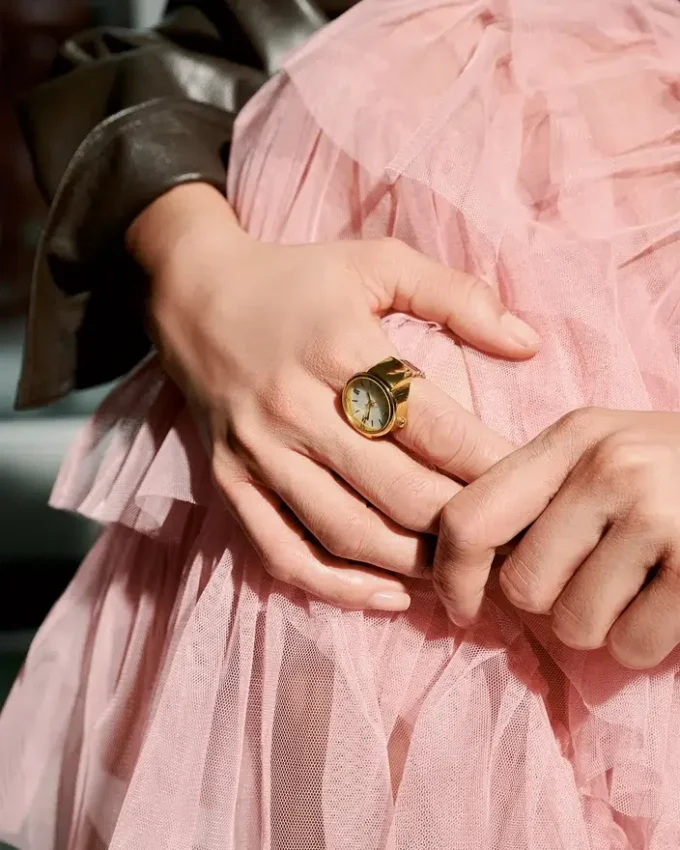 Watch Ring White Watch Ring White