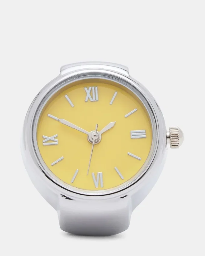 Watch Ring Yellow Watch Ring Yellow