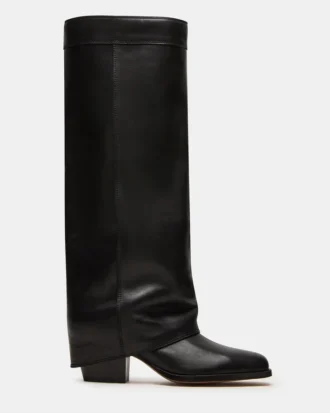 Winnick Black Leather