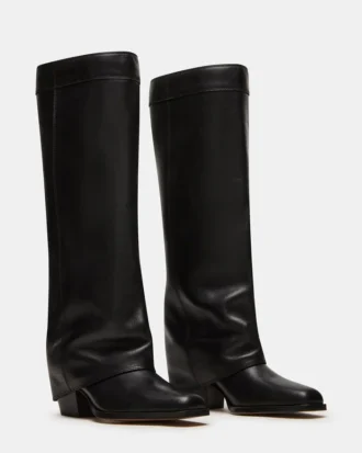Winnick Black Leather