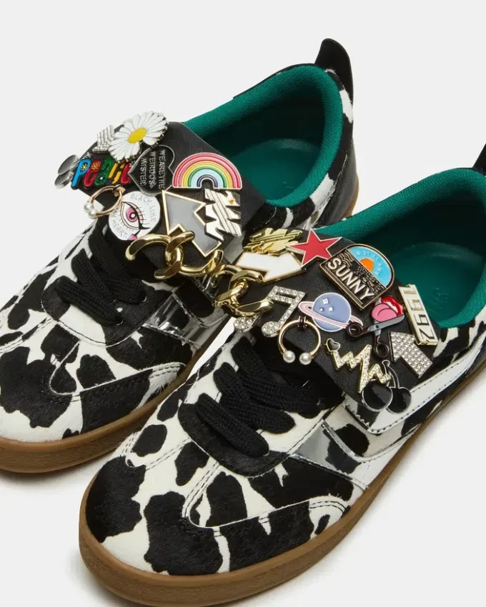 Wyatt Black Cow Print Wyatt Black Cow Print