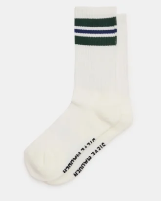 Wynn 2 Pack Stripe Athleisure Socks Egret