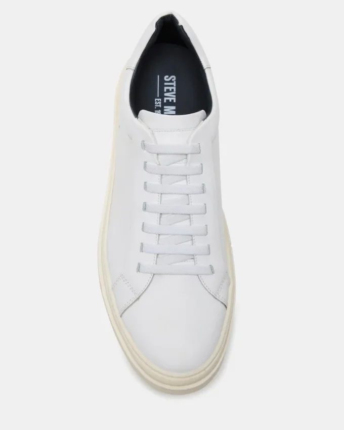 Zoii White Leather Zoii White Leather